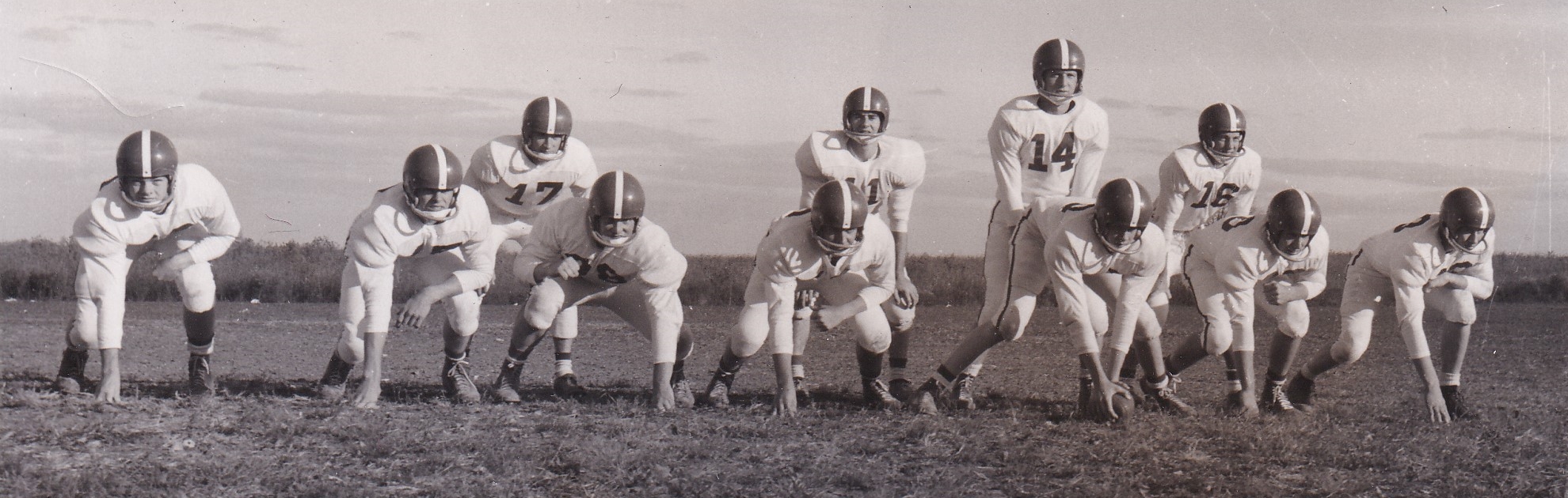 1957 Wayne Warriors Football 1st Team